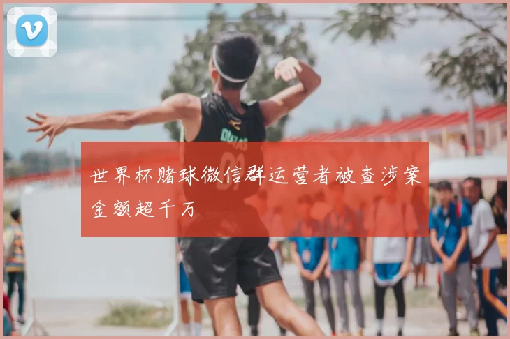世界杯赌球微信群运营者被查涉案金额超千万